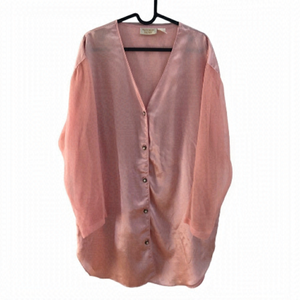 Vintage Victorias Secret Gold Label Button Down Nightgown